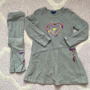 Naartjie Dress and Leggings